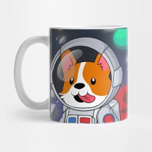 Astronaut Corgi Mug